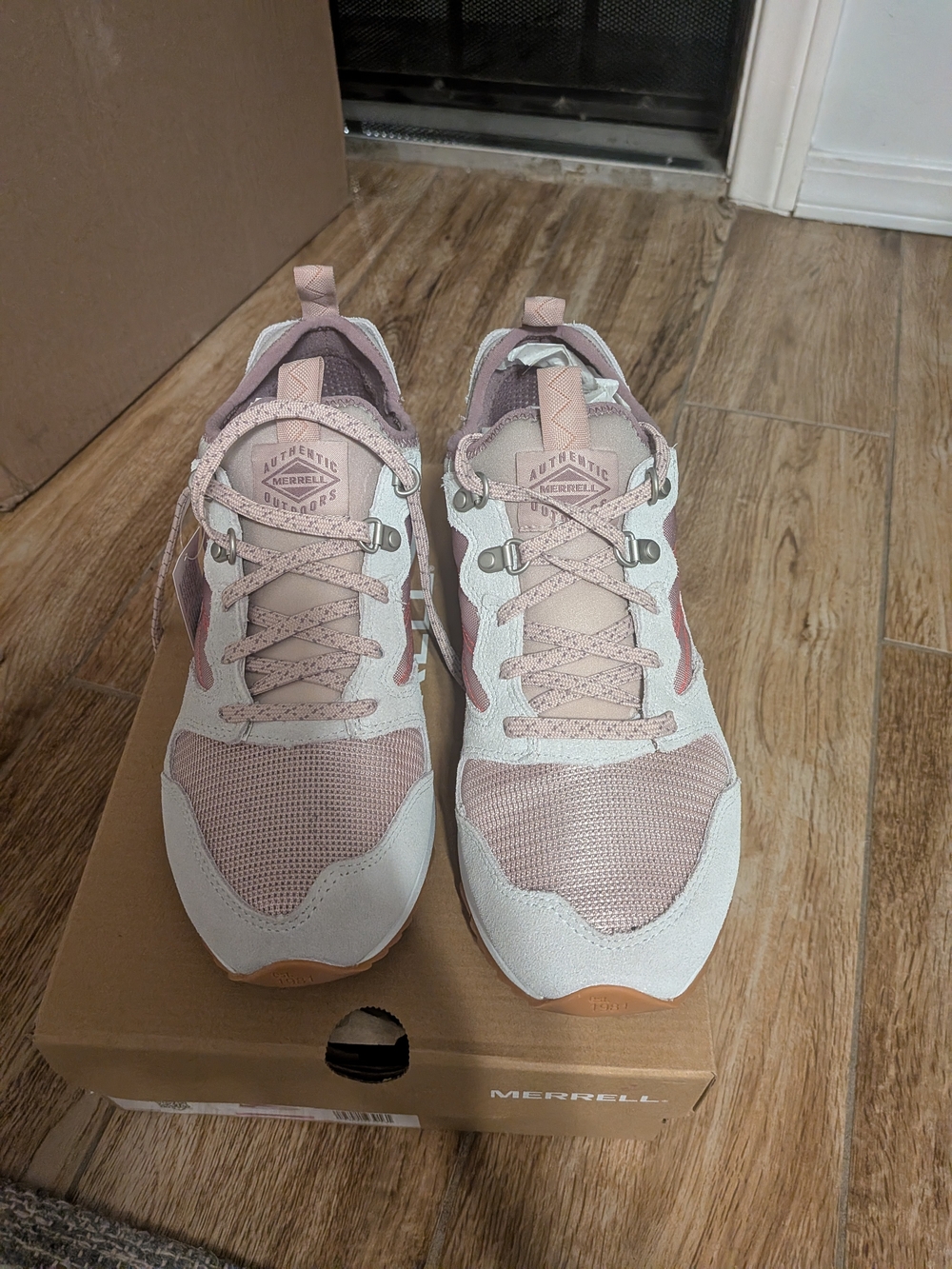 Merrell Women's Pink/Pale Cherry Athletic Sneakers